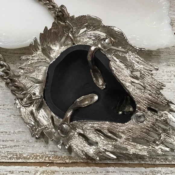Luca Razza Lion Head Necklace
